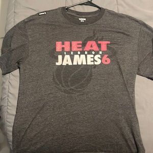 Vintage Lebron James 6 heat shirt
